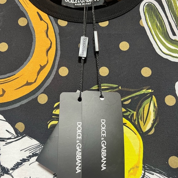 Dolce & Gabbana Black Cowboy Graphic T-Shirt - XS - Picture 2 of 4